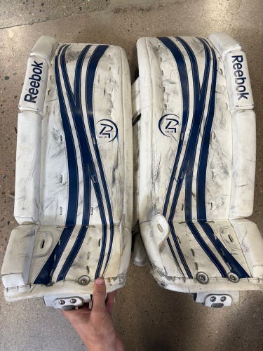 28+1" Junior Reebok Premier 14K Goalie Leg Pads (Used)