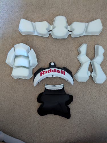 Large Adult Riddell SpeedFlex Helmet parts