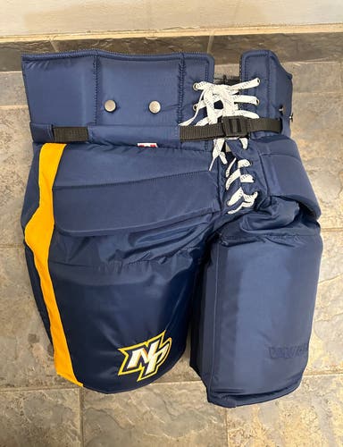 Vaughn 7800 Pro Stock Goalie Pants - WEDGEWOOD (Nashville) - Large
