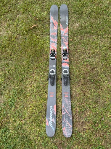Men's 2024 All Mountain 185 cm Nordica Enforcer 99 Skis With Bindings Max Din 14 (Used)