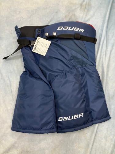 Blue Junior Large Bauer X60 Hockey Pants (New)