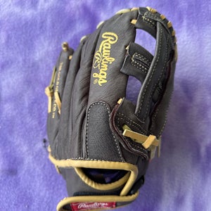Brown Rawlings Highlight Series RH Outfield Baseball Glove 11.5" (Used)