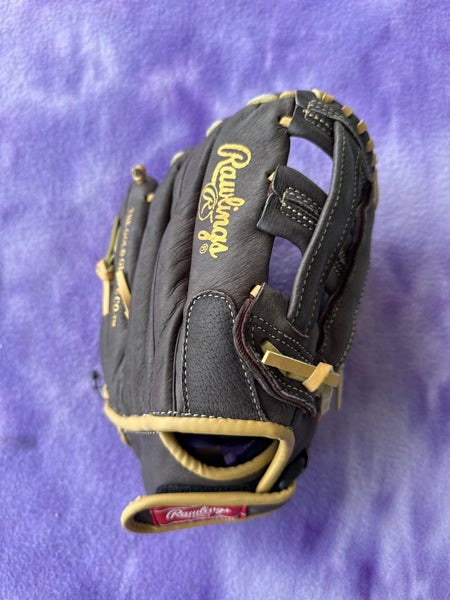 Brown Rawlings Highlight Series RH Outfield Baseball Glove 11.5" (Used)