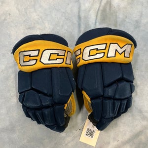 Blue Junior CCM 85C Gloves 10" (Used)