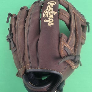 Brown Rawlings Player Preferred RH Outfield Baseball Glove 13"