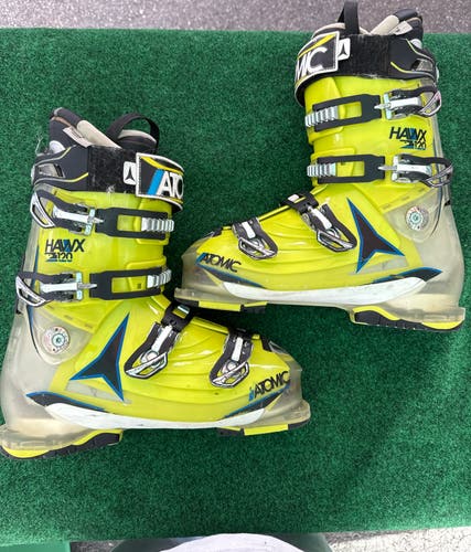 Men's Atomic Hawx 120 Ski Boots Stiff Flex (Used) | Mondo 28.5 (325mm)