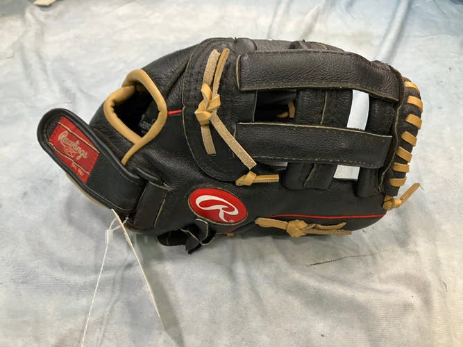 Brown Rawlings Highlight Series RH Infield Baseball Glove 11.5" (Used)