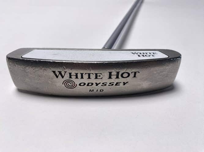 Odyssey White Hot Mid Center Shaft Putter 40" Mens RH - NEW LONG GRIP