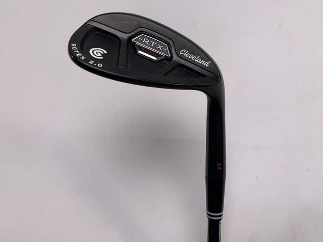 Cleveland 588 RTX 2.0 CB Black Satin Sand Wedge SW 56* 14 UltraLite Ladies RH
