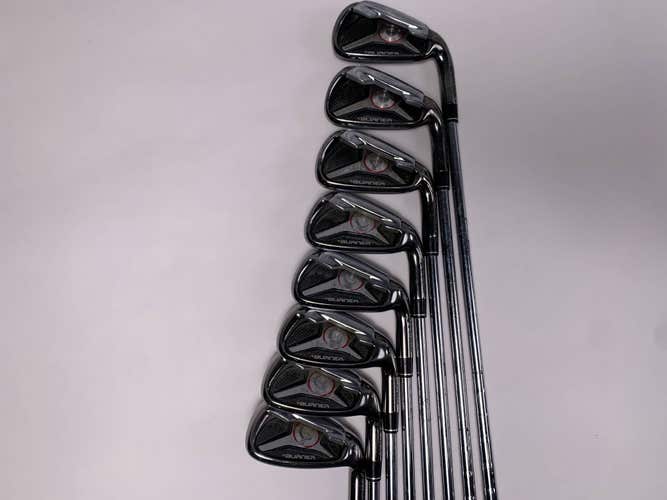 TaylorMade Burner 2009 Iron Set 3-PW Burner Superfast Stiff Steel Mens RH