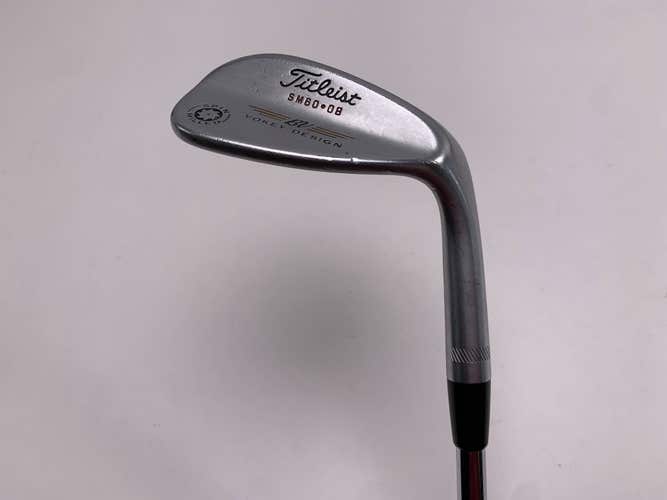 Titleist Vokey Spin Milled CC Chrome Lob Wedge LW 60* 8 Wedge Steel Mens RH
