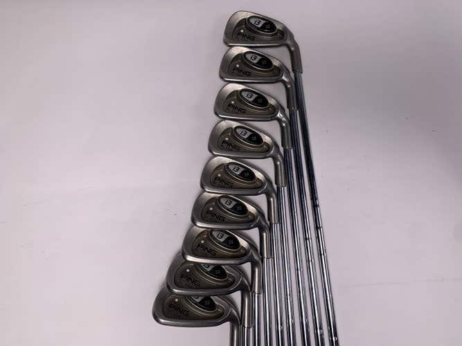 Ping i3 + Iron Set 3-PW+GW White Dot 3* Up Regular Steel Mens RH