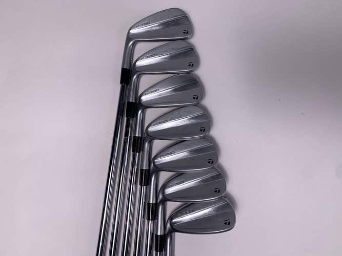 TaylorMade P790 2023 Iron Set 5-PW+GW Dynamic Gold S300 105g Stiff Steel Mens LH