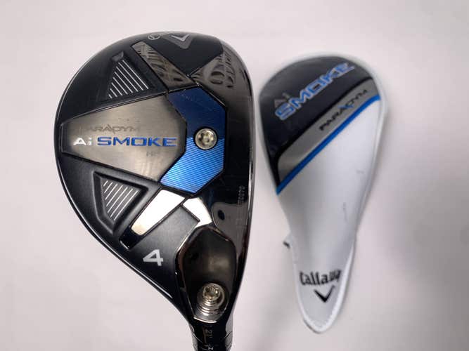 Callaway Paradym Ai Smoke HL 4 Hybrid 21* Cypher Fifty 5.0 50g Senior RH HC