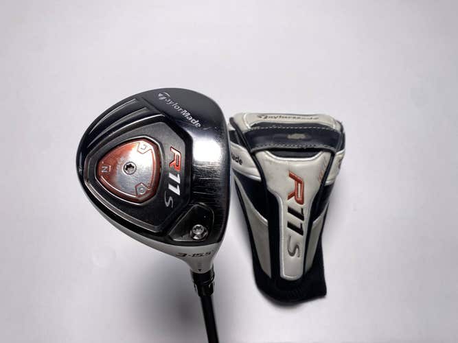 TaylorMade R11s 3 Fairway Wood 15.5* Aldila RIP Phenom 70g Stiff RH HC
