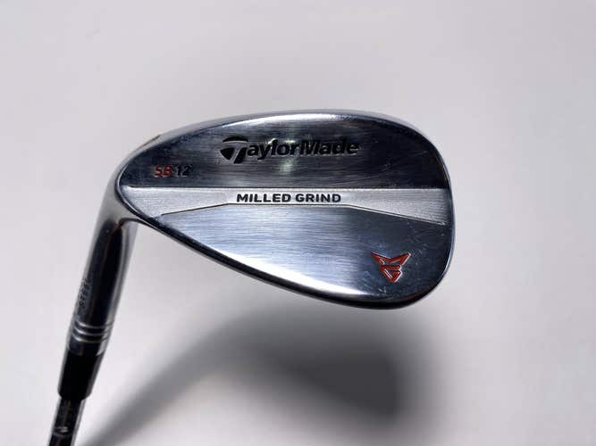 TaylorMade Milled Grind Satin Chrome Sand Wedge SW 56* 12 DG Wedge LH