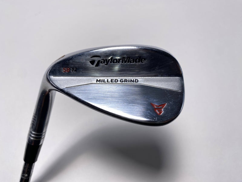 TaylorMade Milled Grind Satin Chrome Sand Wedge SW 56* 12 DG Wedge LH