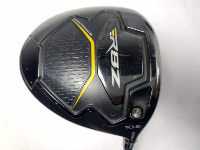 TaylorMade RocketBallz Black Driver 10.5* Matrix Ozik White Tie X4 55g Stiff RH