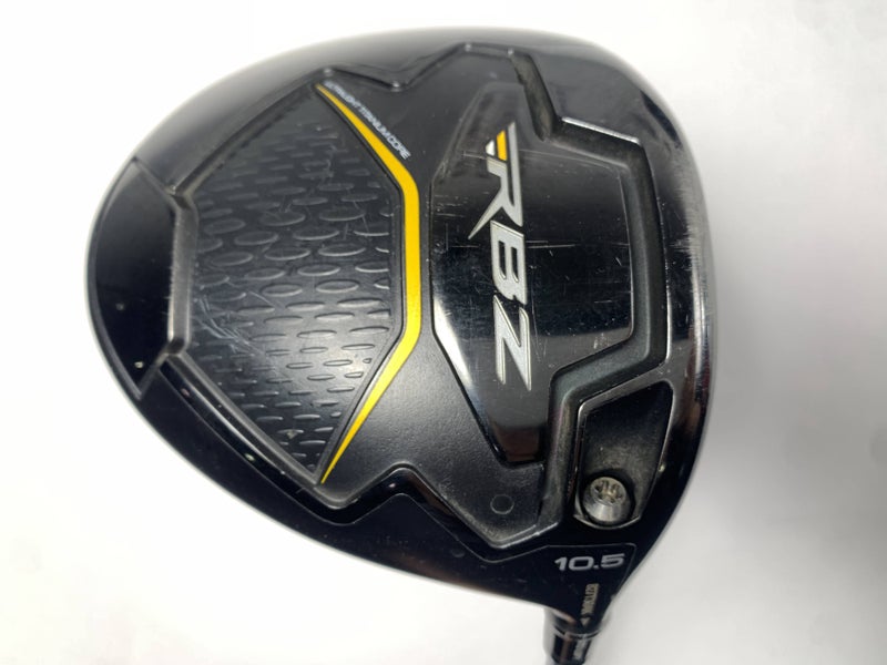 TaylorMade RocketBallz Black Driver 10.5* Matrix Ozik White Tie X4 55g Stiff RH