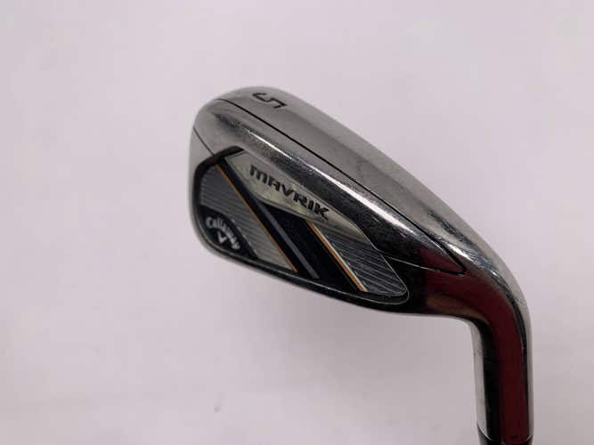 Callaway Mavrik Single 5 Iron True Temper Elevate VSS 95g Regular Steel Mens RH