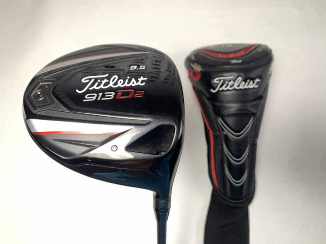 Titleist 913 D2 Driver 9.5* Diamana Black D+72x5ct 72g Extra Stiff RH HC