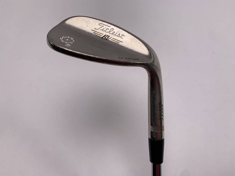 Titleist Vokey SM5 Gold Nickel Sand Wedge SW 56* 10 M-Grind Wedge Steel Mens RH