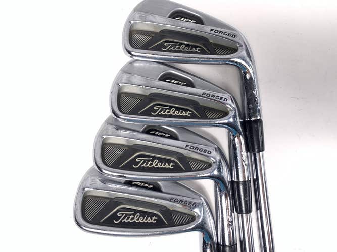 Titleist 712 AP2 Iron Set 6-9 True Temper Dynalite Gold XP S300 Stiff RH +1''