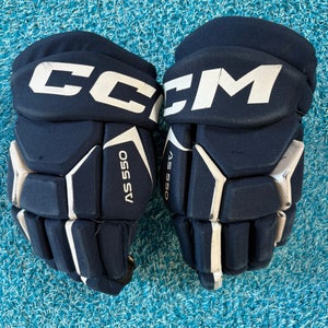 Blue CCM AS550 Gloves 13" (Used)
