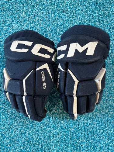 Blue CCM AS550 Gloves 13" (Used)