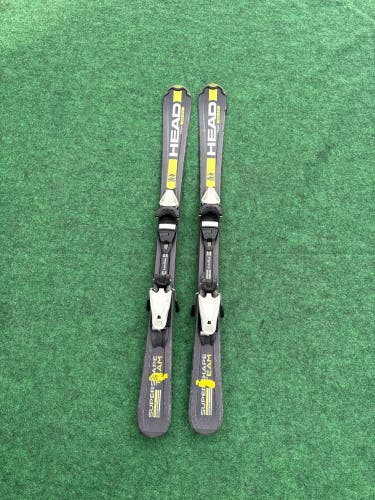 Kid's HEAD SuperShape Team Era 2.0 Skis With Head LRX 4.5 Bindings (Used) | 117CM