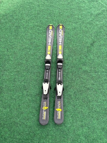 Kid's HEAD SuperShape Team Era 2.0 Skis With Head LRX 4.5 Bindings (Used) | 117CM