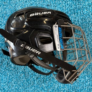 Black Medium Bauer IMS 5.0 Helmet (Used)