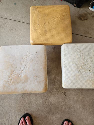(Used) Soft touch bases