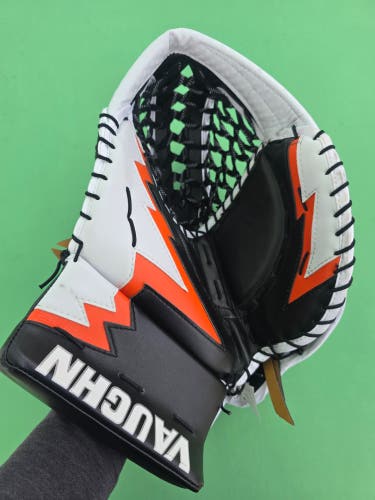 Orange Senior Vaughn Velocity Iceberg Pro Goalie Glove Regular Pro Stock