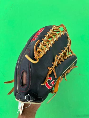 Black Grace Customs RH Outfield Softball Glove 12.75"