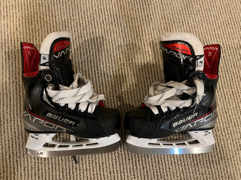 2018 Bauer LTX Pro+ Hockey Skates Regular Width 8 youth (Used)