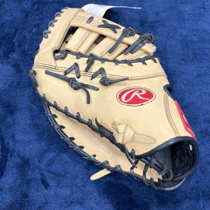 Brown Rawlings Gold Glove Elite LH First Base Baseball Glove 13" (Used)