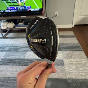 TaylorMade SIM 2 Max Right Handed Hybrid Stiff Flex 4H (Used)