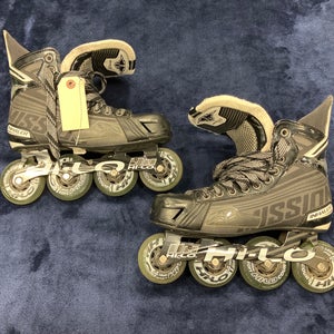 Senior Mission Inhaler DS6 Inline Skates Wide Width Size 8 (Used)