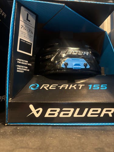 Large Bauer Re-Akt 155 Helmet (New)