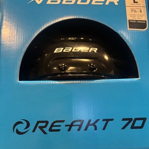 Large Bauer Re-Akt 70 Helmet (New)