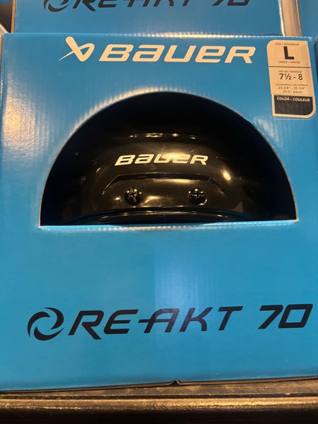 Large Bauer Re-Akt 70 Helmet (New)