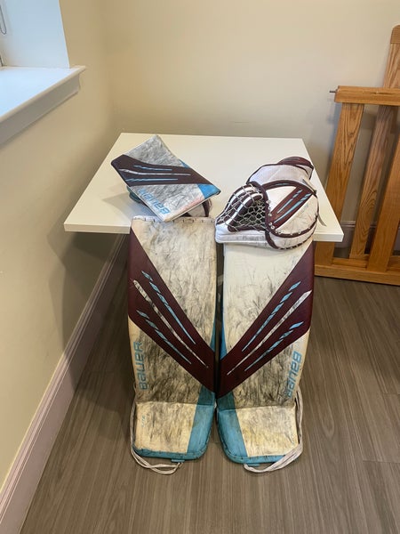 Senior Large 2022 Bauer Hyperlite Pro Regular Goalie Full Set Pro Stock (Used)