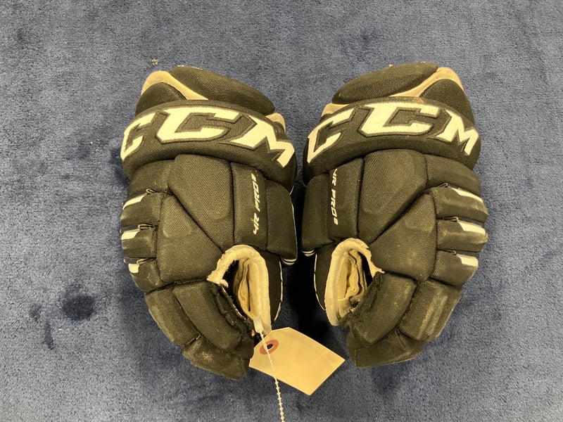 Black Junior CCM 4R Pro2 Gloves 11" (Used)