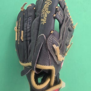 Brown Rawlings Highlight Series RH Outfield Baseball Glove 11.5"