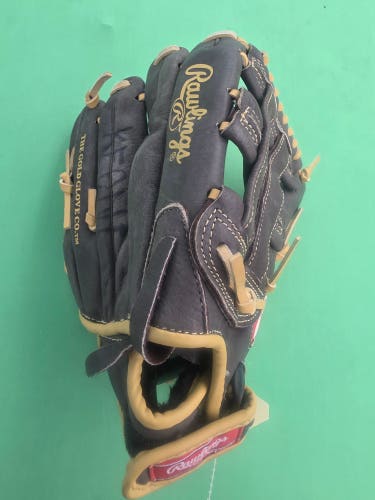 Brown Rawlings Highlight Series RH Outfield Baseball Glove 11.5"