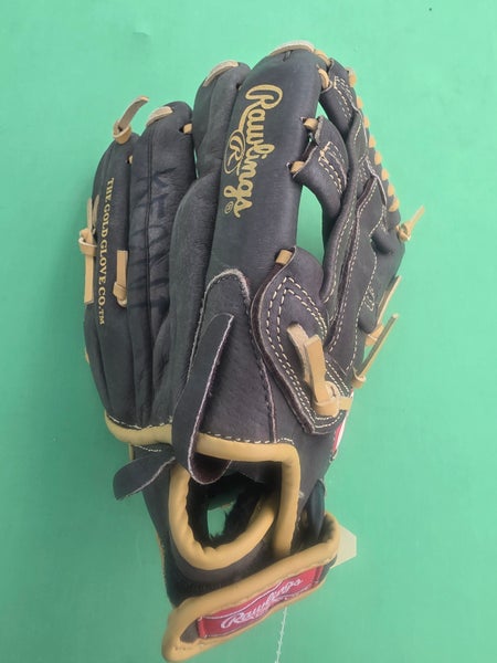Brown Rawlings Highlight Series RH Outfield Baseball Glove 11.5"