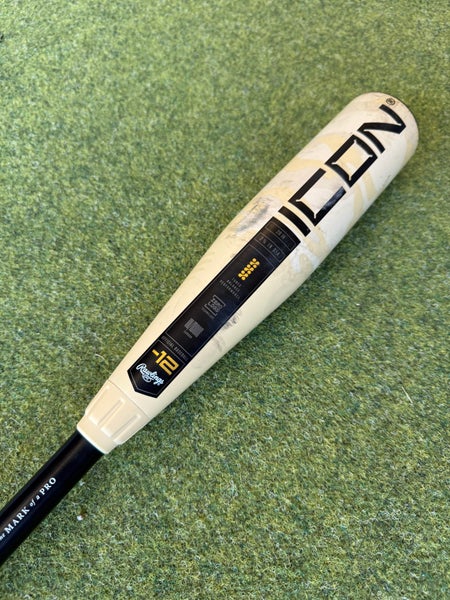 2025 Rawlings Icon Composite USABat Certified Bat (-12) 16 oz 28" (Used)
