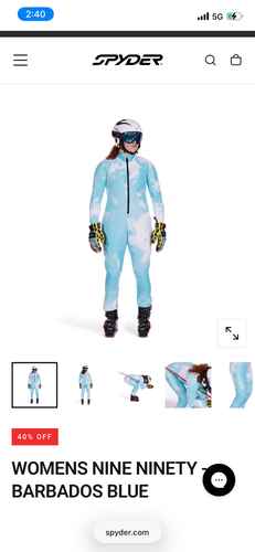 Spyder Performance Women’s race suit. Size XS.
