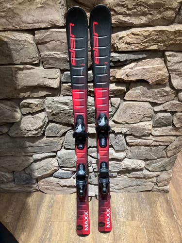 Kid's 2025 Elan MAXX 140cm Skis | EL 7.5 GW Bindings